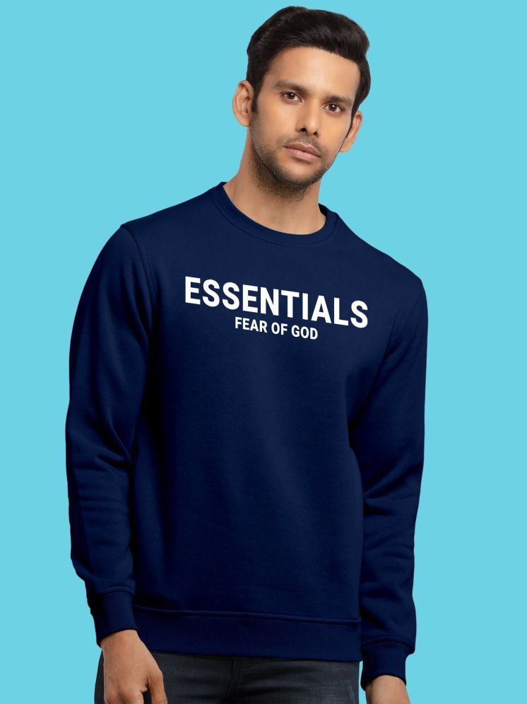     			FTX Fleece Round Neck Men's Sweatshirt - Navy ( Pack of 1 )