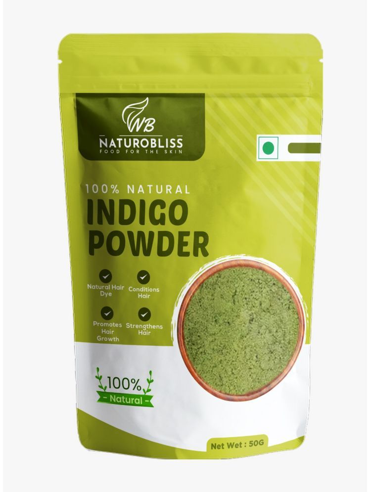     			NaturoBliss Indigo Powder Natural Henna 50 g