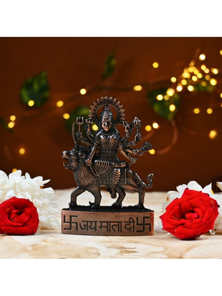     			ServDharm Alloy Goddess Durga Idol ( 10 cm )