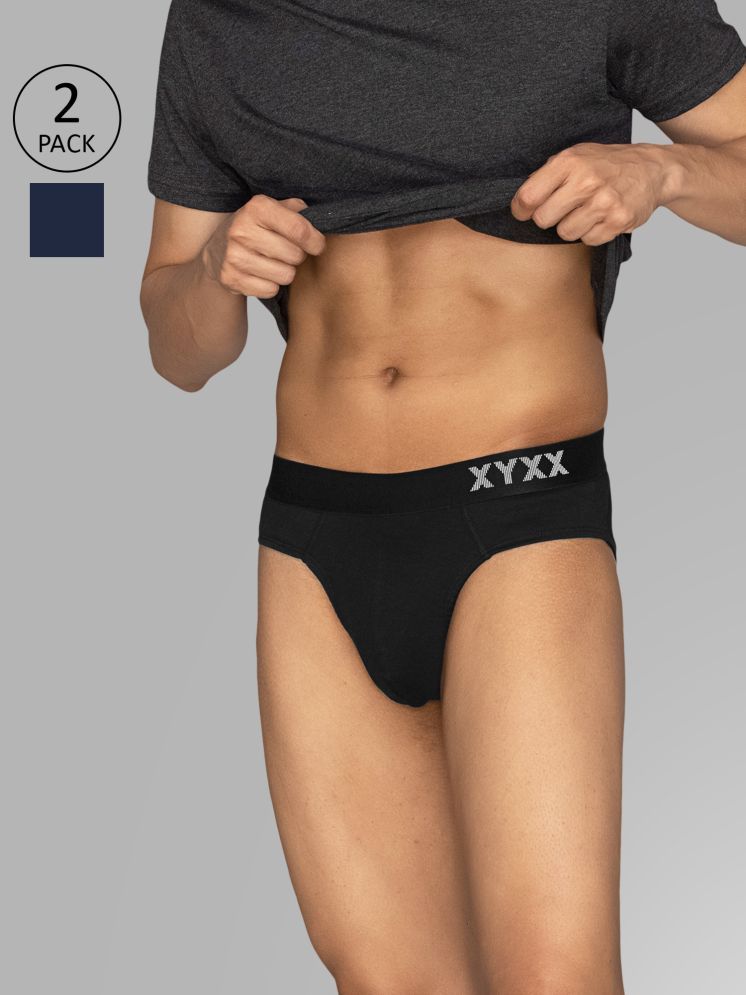     			XYXX Pack of 2 Cotton Briefs For Men's ( Multicolor )