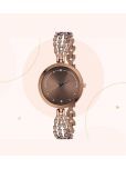 Renaissance Traders Brown Metal Analog Womens Watch