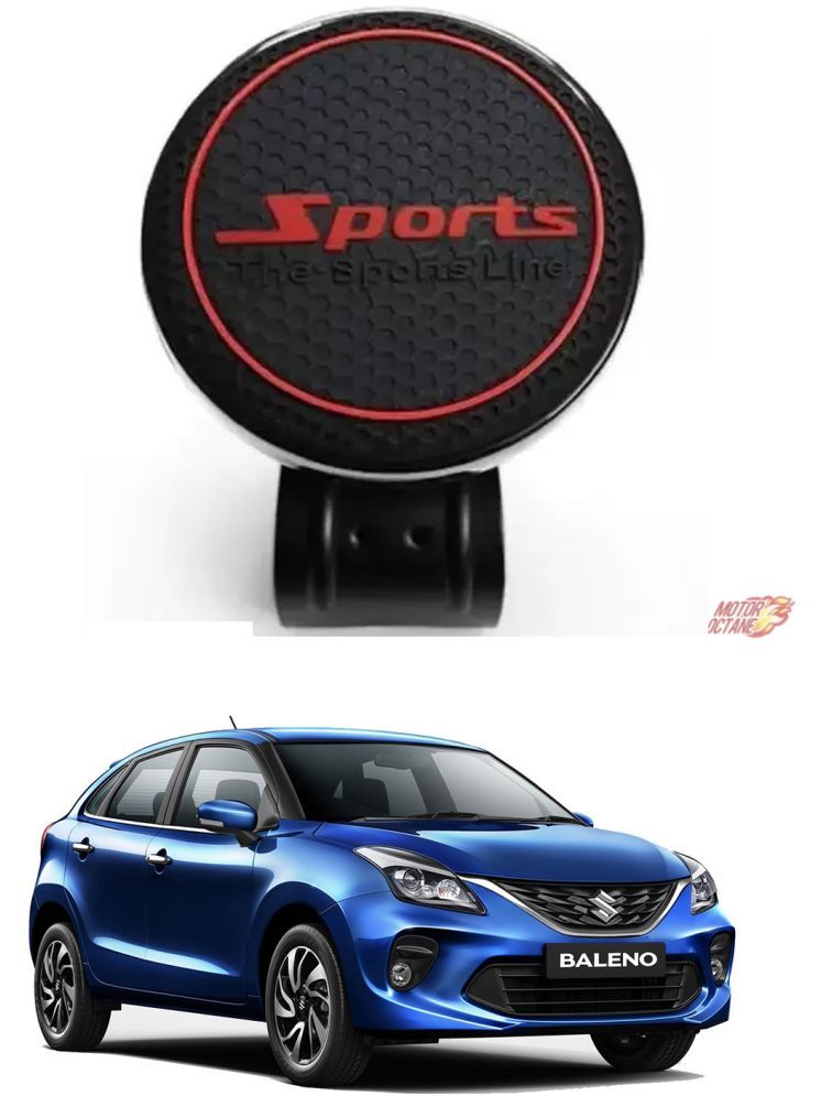     			Car New Steering Knob (Sports, Black) For Maruti Suzuki Baleno