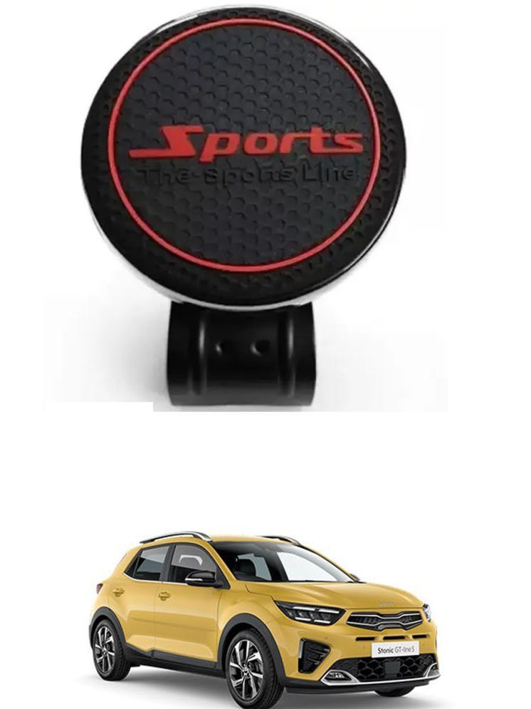     			Car New Steering Knob (Sports, Black) For Kia Stonic