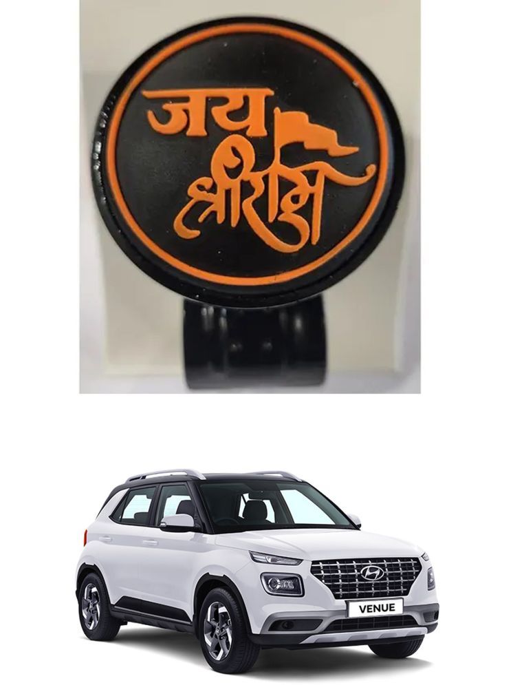     			Car Steering Knob (JAI SHRI RAM) For Hyundai Venue