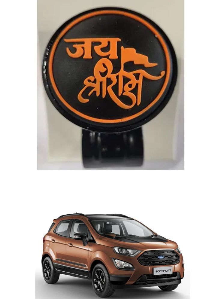     			Car Steering Knob (JAI SHRI RAM) For Ford Ecosport