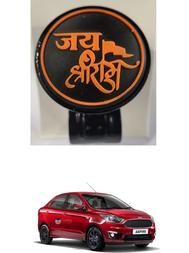     			Car Steering Knob (JAI SHRI RAM) For Ford Aspire