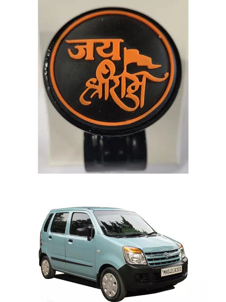     			Car Steering Knob (JAI SHRI RAM) For Maruti Suzuki Old Wagnor