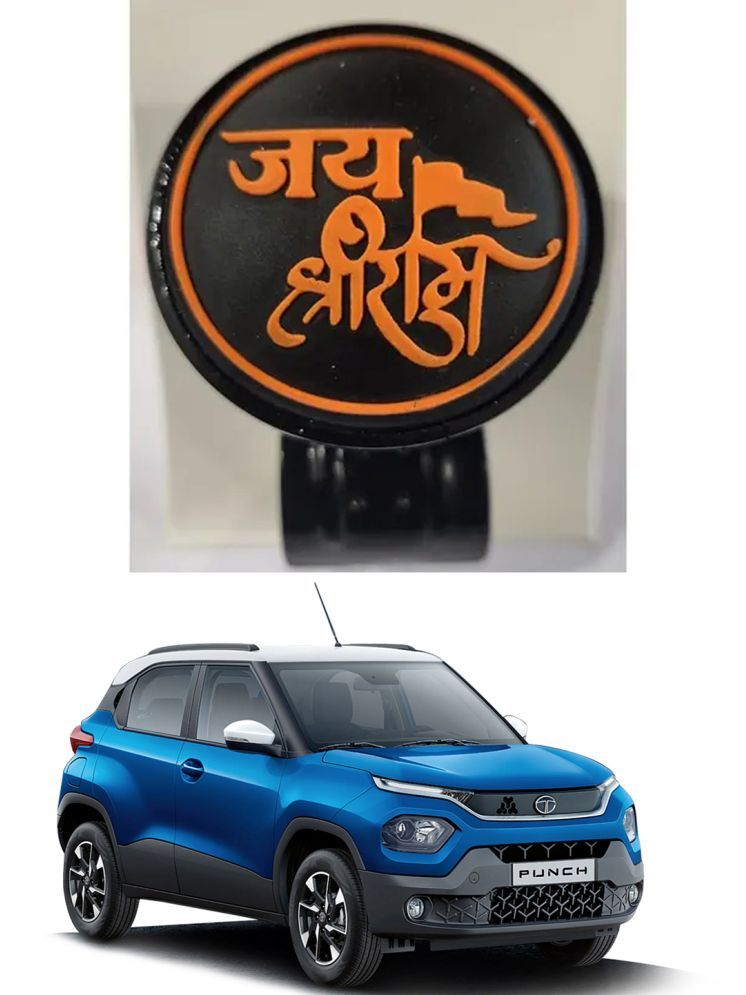     			Car Steering Knob (JAI SHRI RAM) For Tata Punch