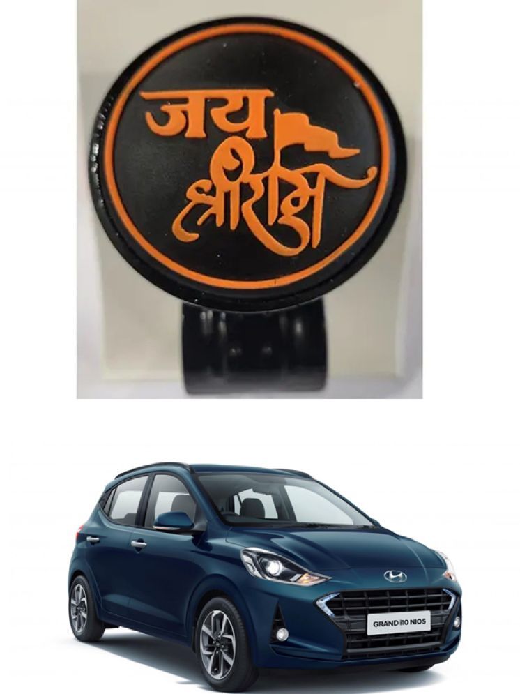     			Car Steering Knob (JAI SHRI RAM) For Hyundai Grand I10 Nios