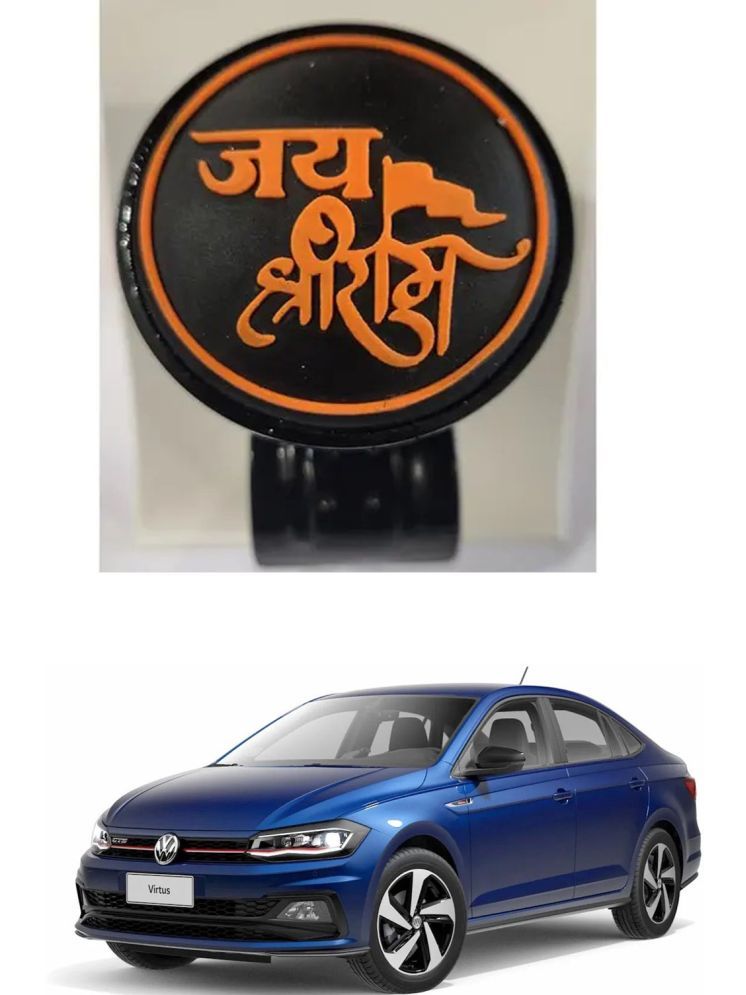     			Car Steering Knob (JAI SHRI RAM) For Volkswagen Virtus