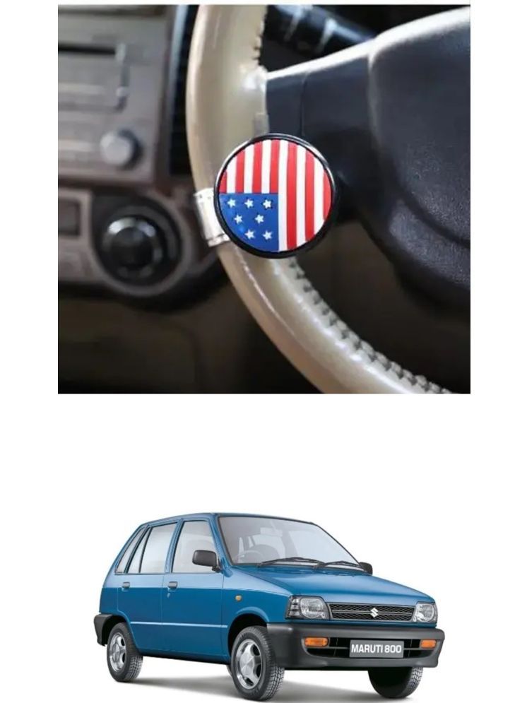     			Car USA Flag Knob (Pack Of 1) For Maruti Suzuki 800