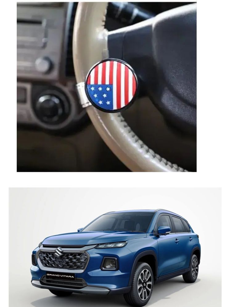     			Car USA Flag Knob (Pack Of 1) For Maruti Suzuki Grand Vitara