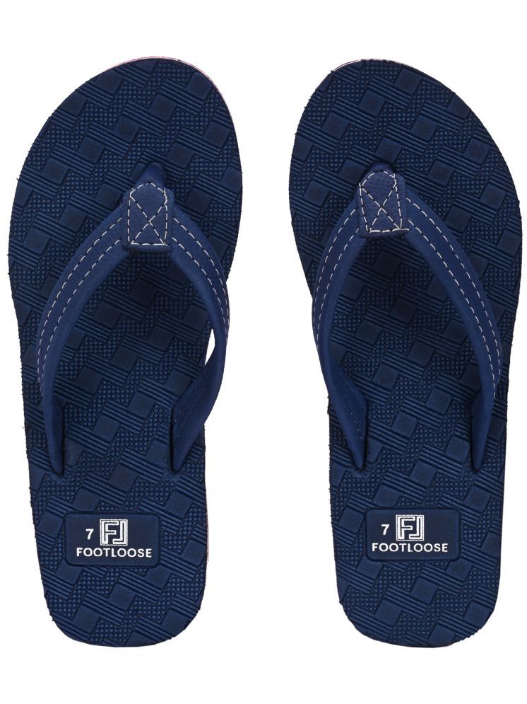     			Footloose Blue Women's Flip Flop