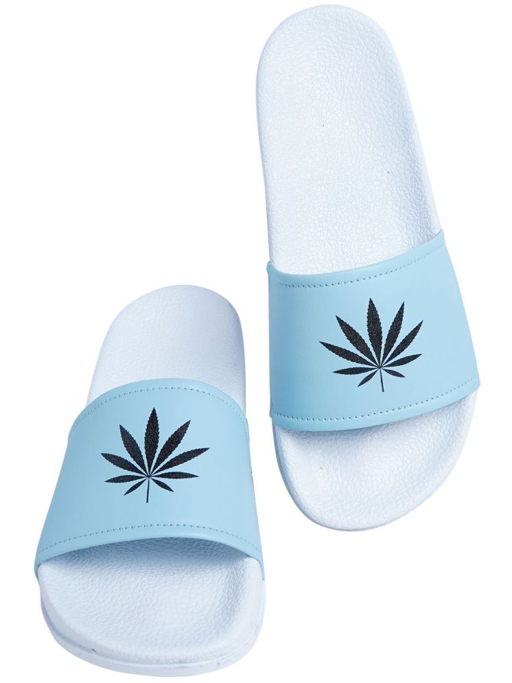     			CLOSHO Blue Men's Slide Flip Flop