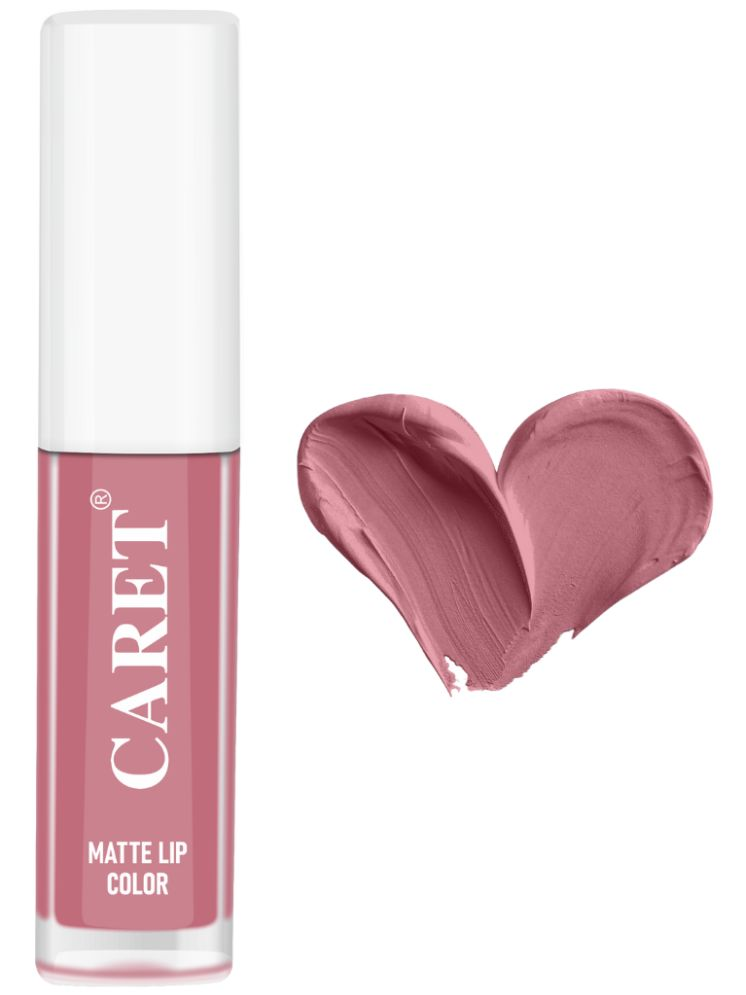     			Caret Organic Pink Rose Matte Lipstick 2ML