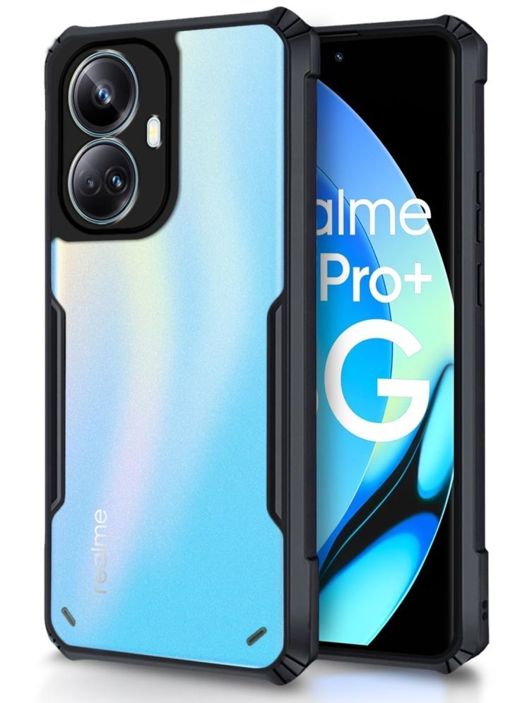     			Case Vault Covers Bumper Cases Compatible For Polycarbonate Realme 10 Pro Plus 5G ( Pack of 1 )