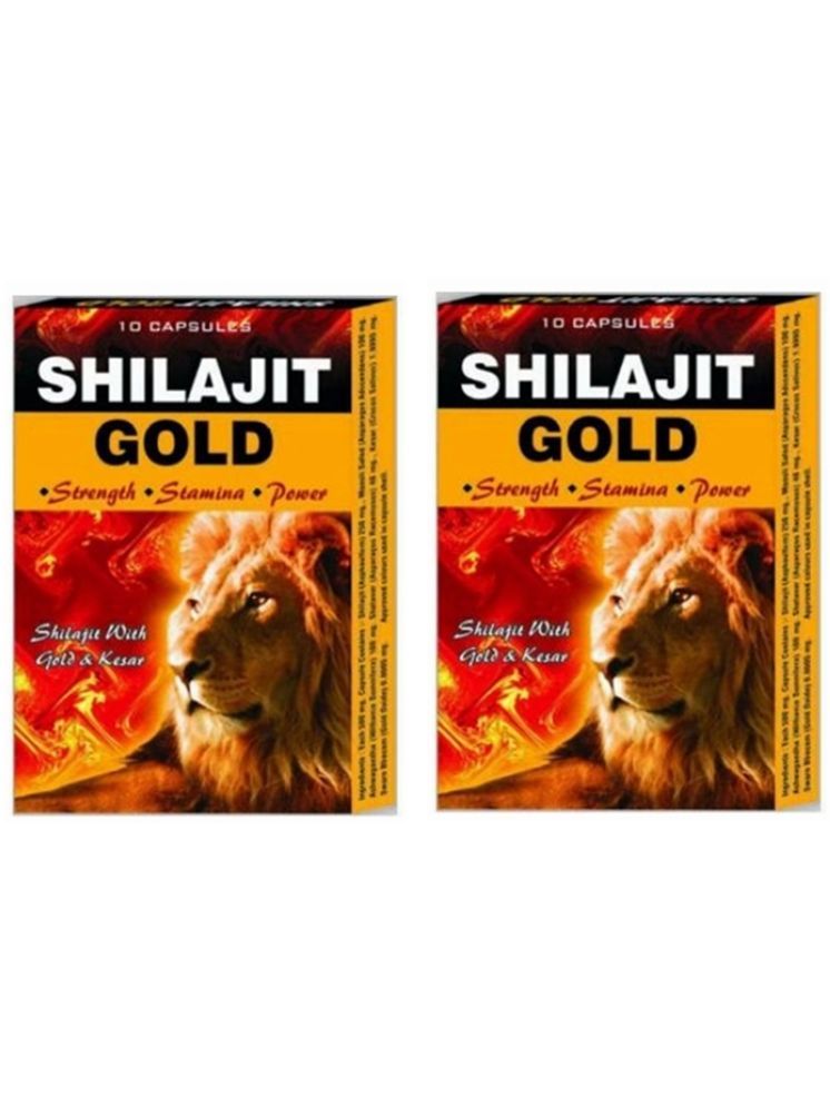     			G&G PHARMACY SHILAJIT  GOLD (10 CAPSULE) PACK OF 2