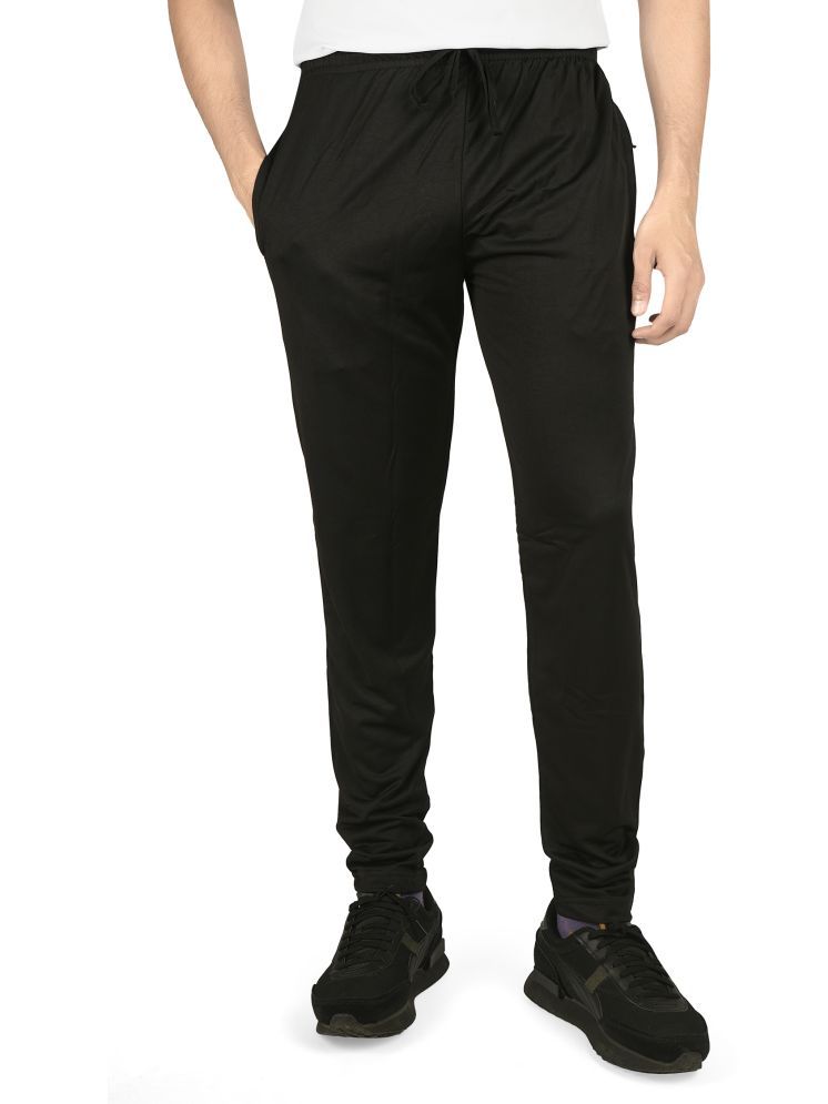     			Neo Garments Black Polyester Men's Trackpants ( Pack of 1 )