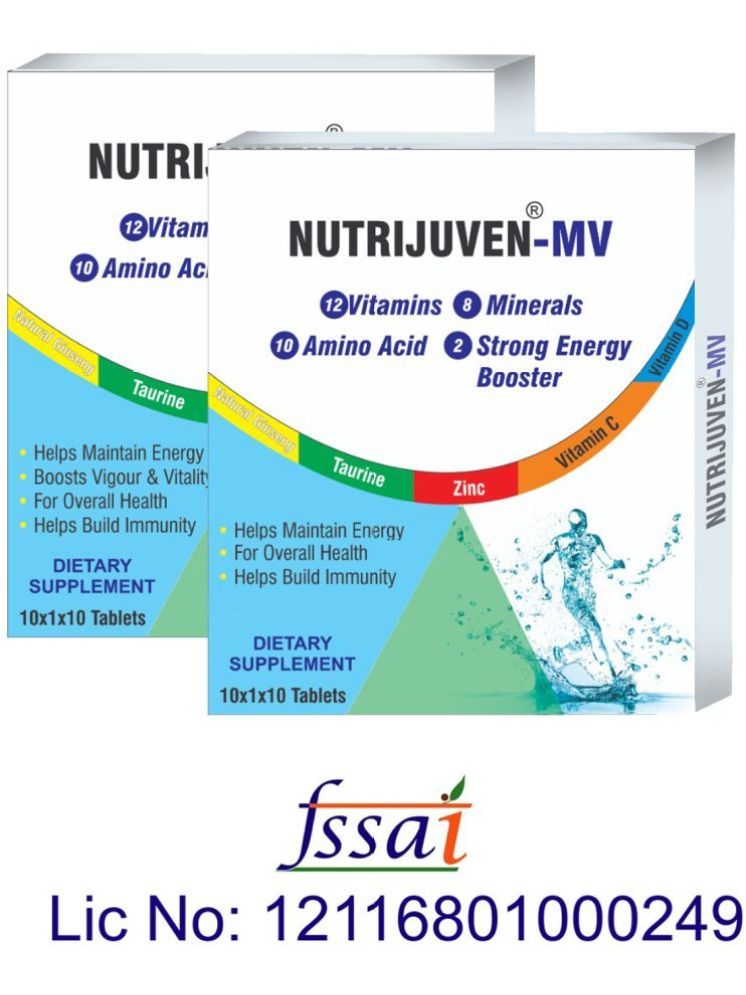     			Nutrijuven Multivitamins For Men & Women ( Pack of 2 )