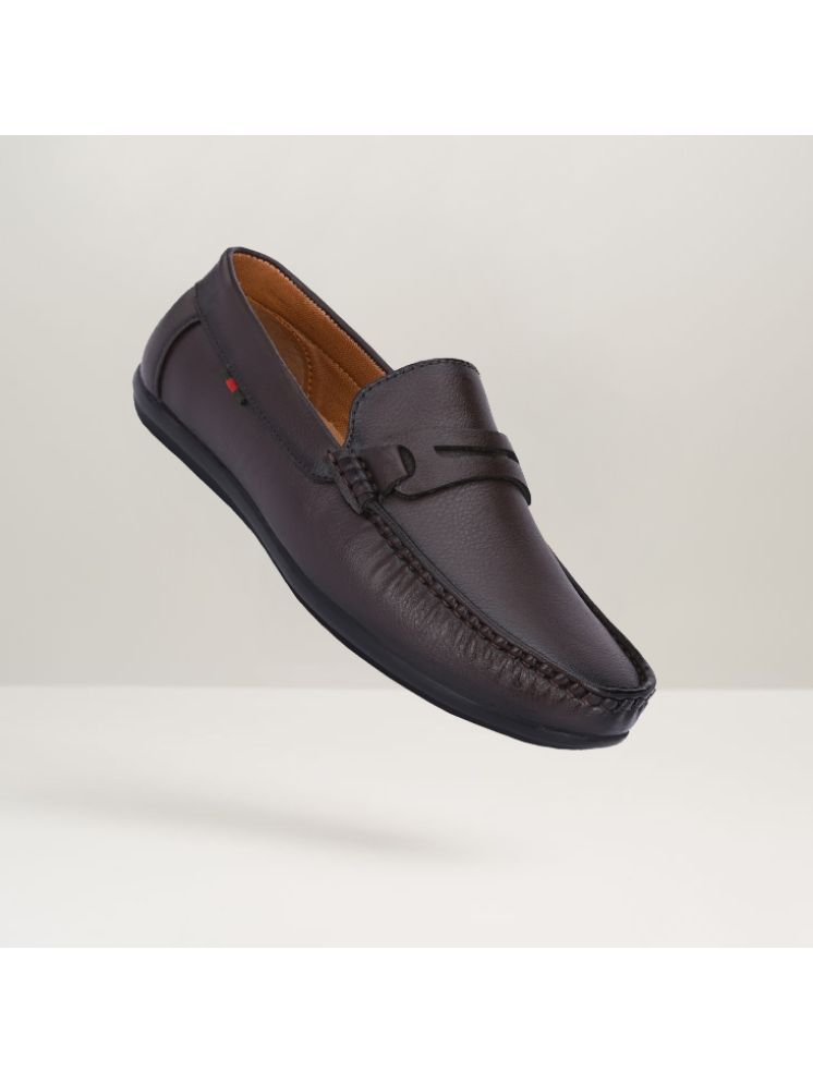     			ShoeRise Brown Men's Penny