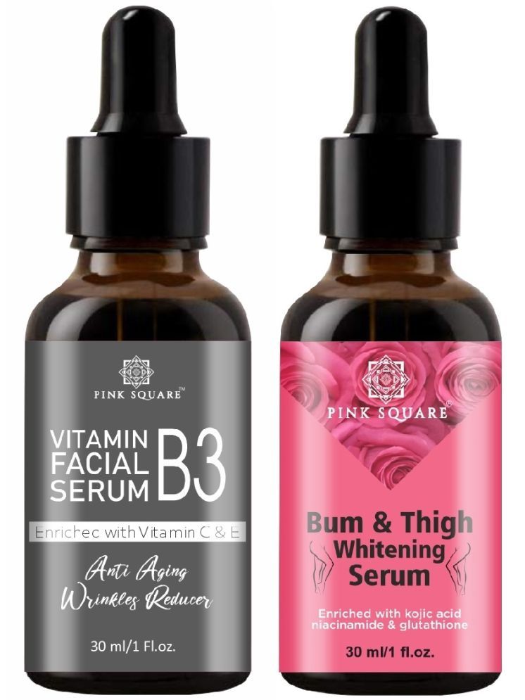     			Vitamin B3 Serum & Bum and Thigh Whitening Serum for Men & Women (Each,30ml) Combo of 2