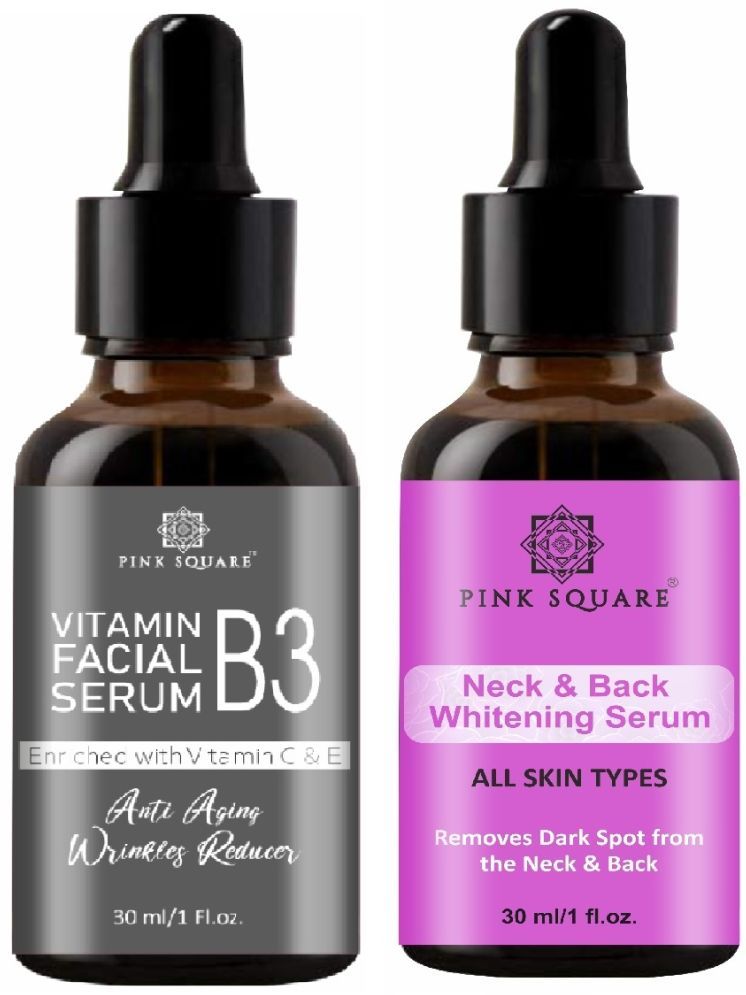     			Vitamin B3 Serum & Neck and Back Whiteing Serum for Men & Women (Each,30ml) Combo of 2