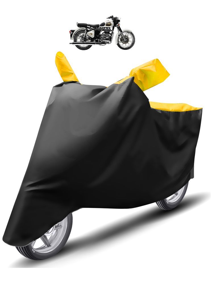     			Auto Hub Bike Body Cover for Royal Enfield Classic 350 ( Pack of 1 ) , Yellow