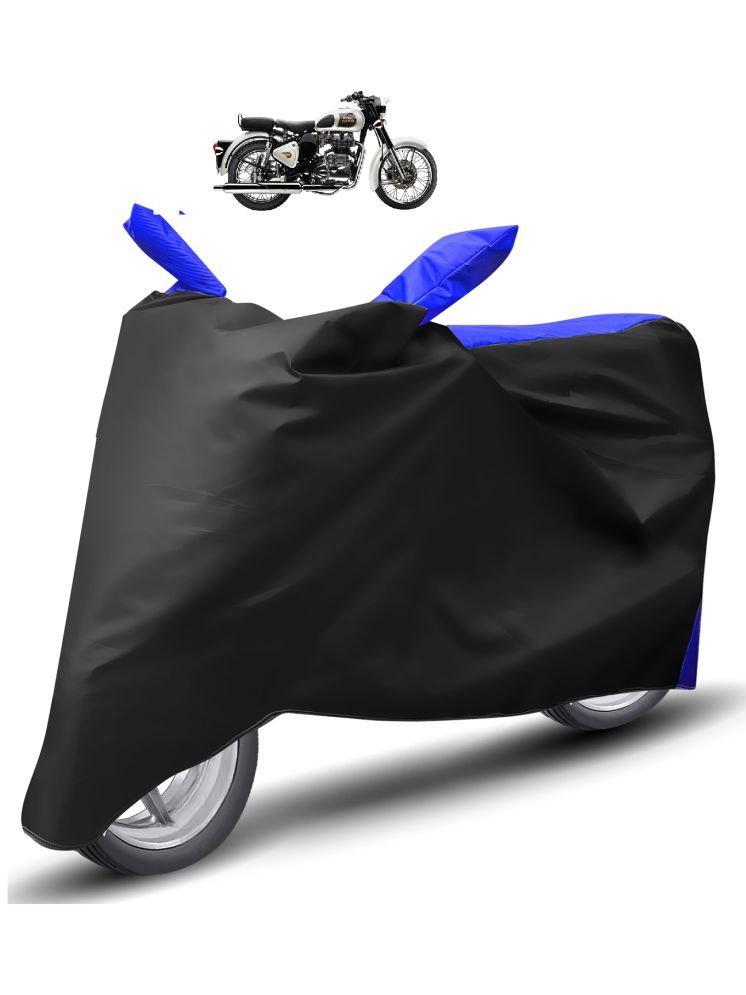     			Auto Hub Bike Body Cover for Royal Enfield Classic 350 ( Pack of 1 ) , Navy Blue