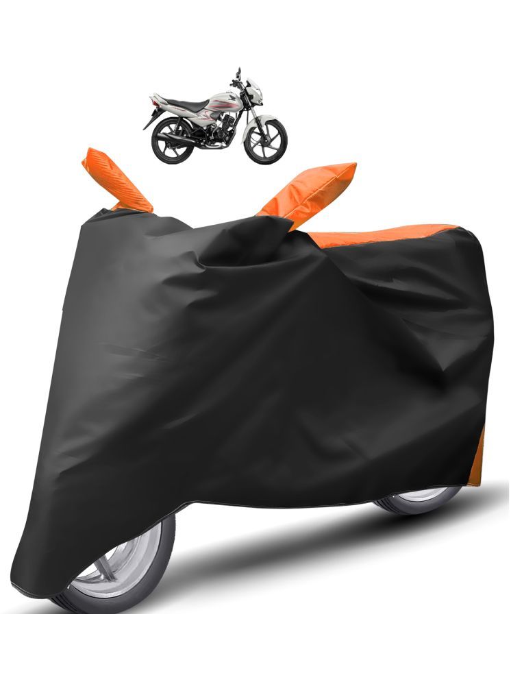     			Auto Hub Bike Body Cover for Honda Dream Neo ( Pack of 1 ) , Orange