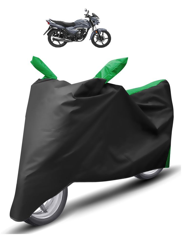     			Auto Hub Bike Body Cover for Honda SHINE ( Pack of 1 ) , Green