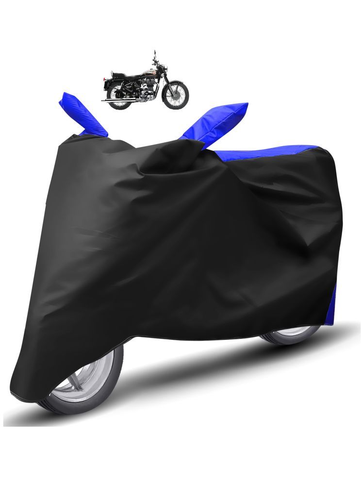     			Auto Hub Bike Body Cover for Royal Enfield Bullet 350 ( Pack of 1 ) , Navy Blue