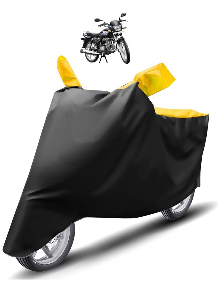     			Auto Hub Bike Body Cover for Hero Splendor Pro ( Pack of 1 ) , Yellow