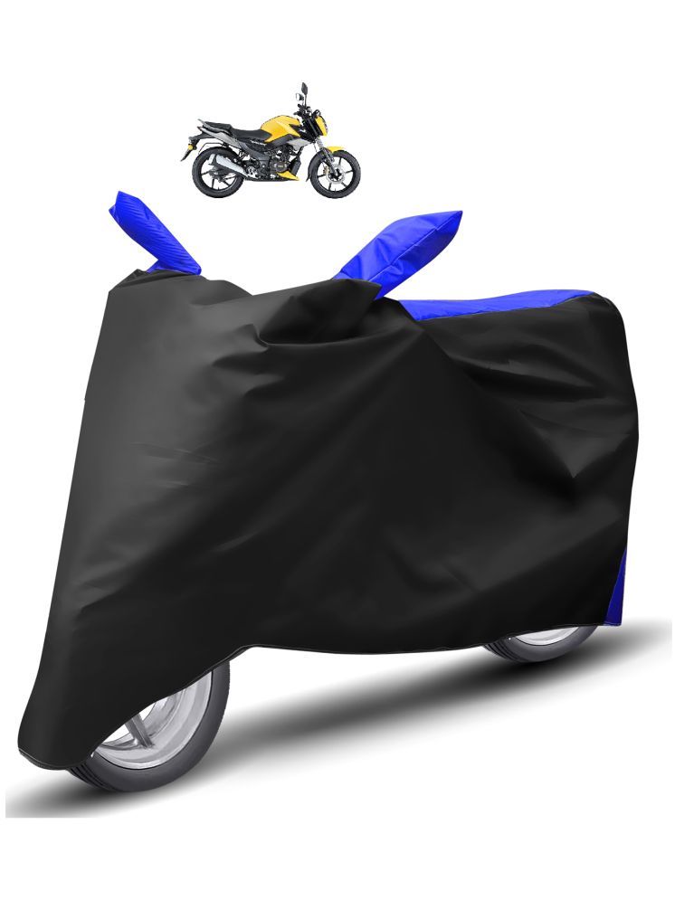     			Auto Hub Bike Body Cover for TVS All Bike Models ( Pack of 1 ) , Navy Blue