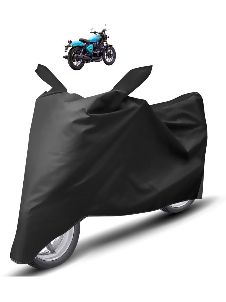     			Auto Hub Bike Body Cover for Royal Enfield All Bike Models ( Pack of 1 ) , Black