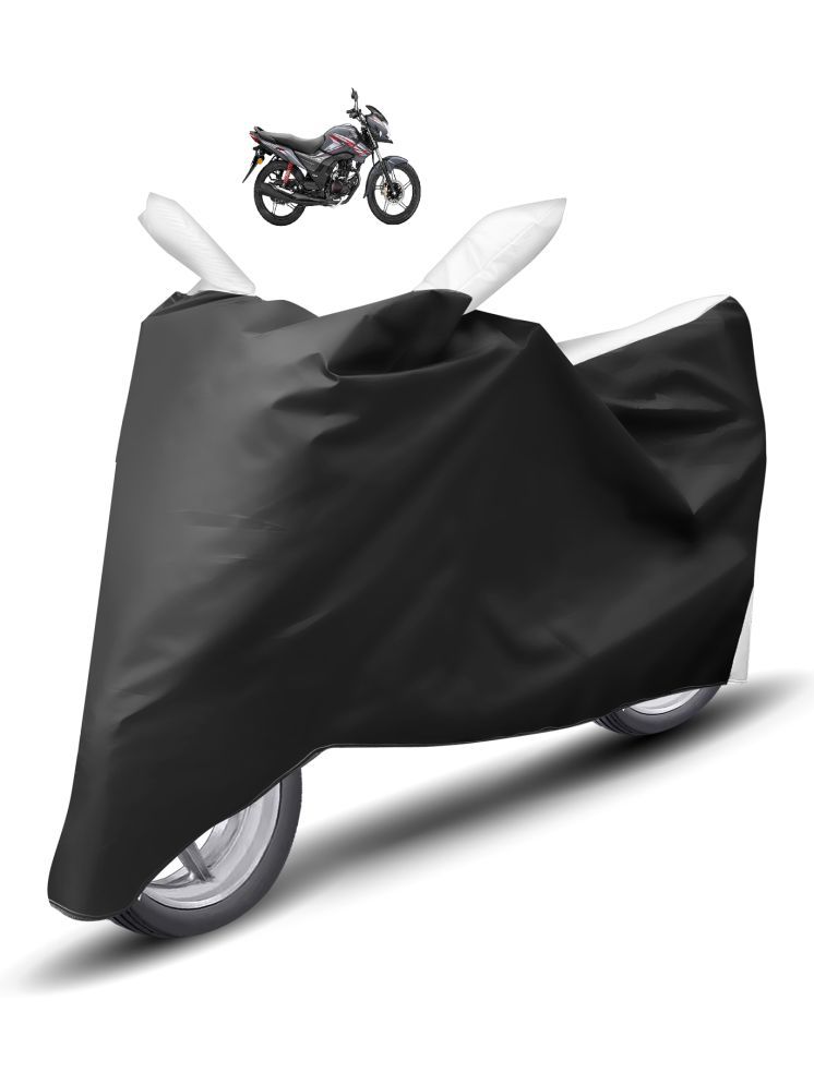     			Auto Hub Bike Body Cover for Honda All Bike Models ( Pack of 1 ) , White