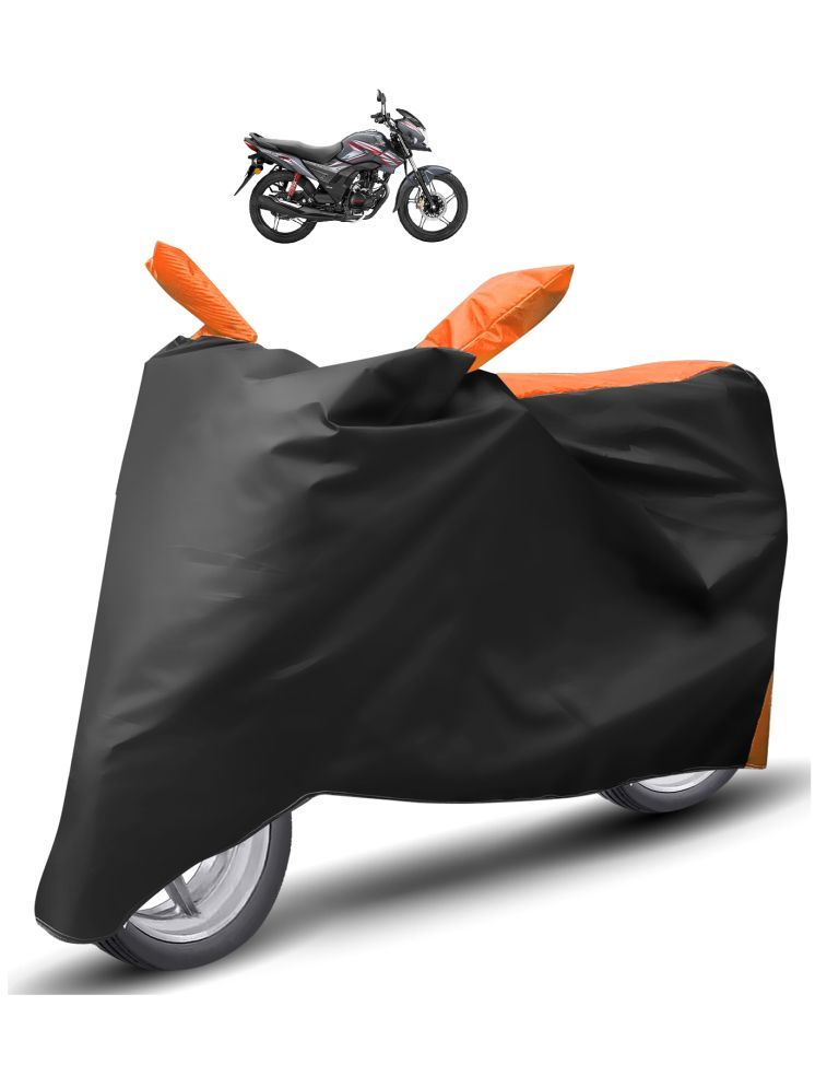     			Auto Hub Bike Body Cover for Honda All Bike Models ( Pack of 1 ) , Orange