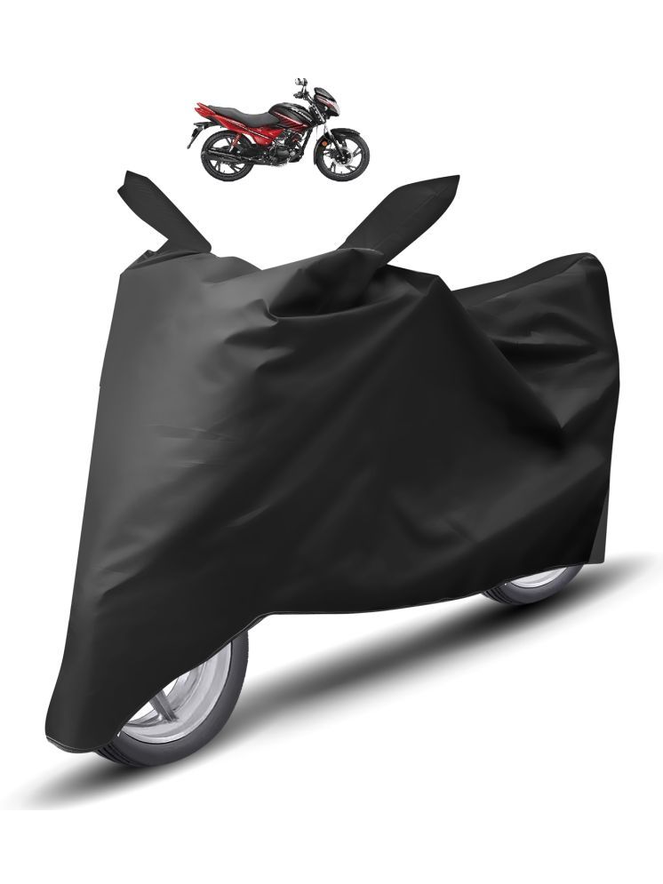     			Auto Hub Bike Body Cover for Hero Glamour ( Pack of 1 ) , Black