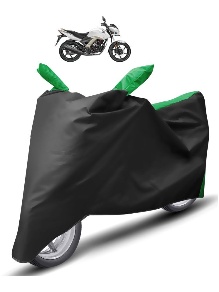     			Auto Hub Bike Body Cover for Honda CB Unicorn ( Pack of 1 ) , Green