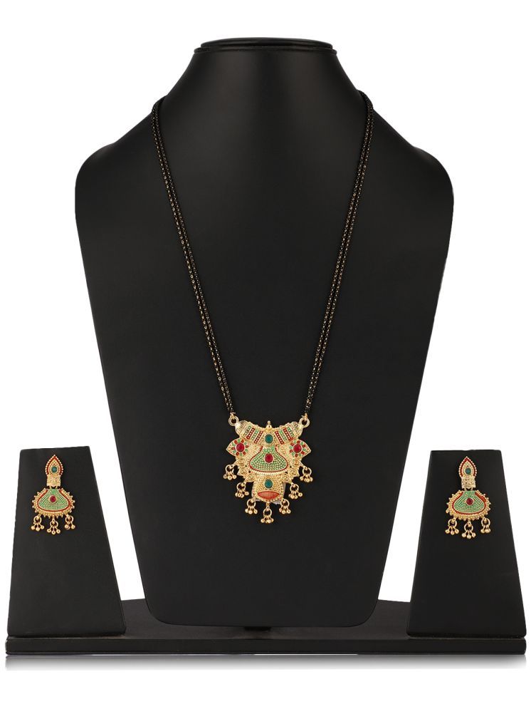     			Bhagya Lakshmi Multi Color Mangalsutra Set ( Pack of 1 )