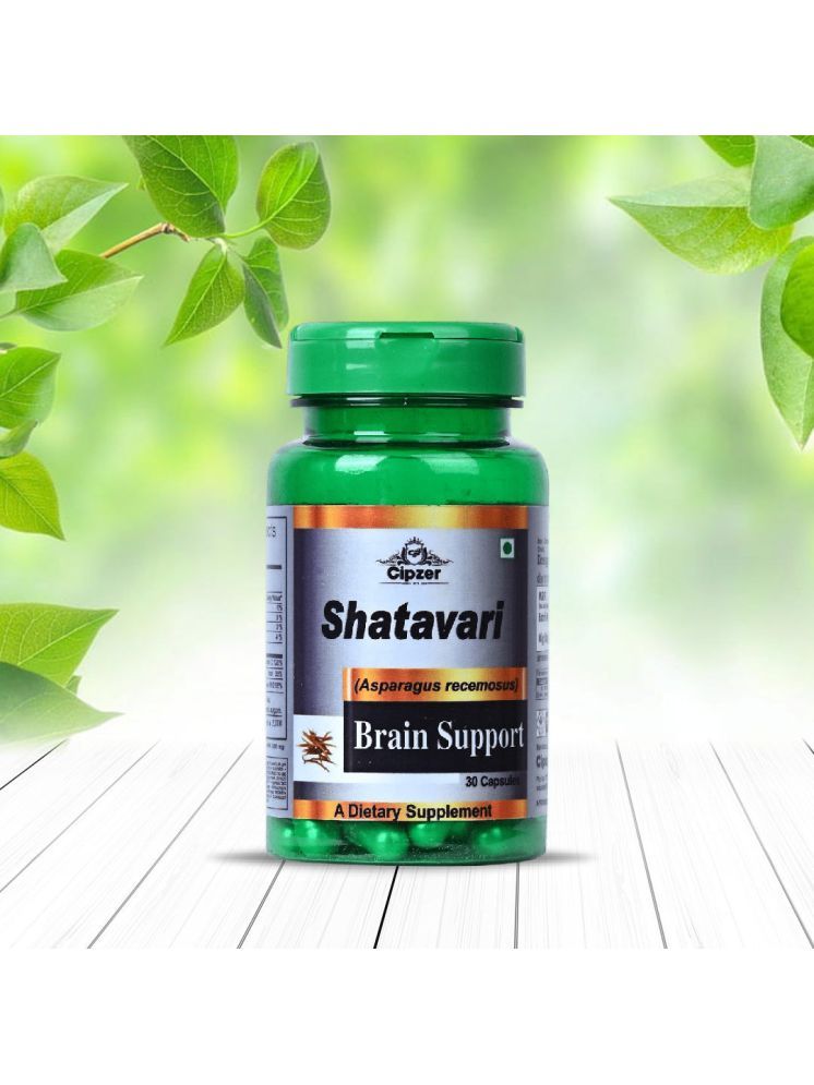     			CIPZER Shatavari Beneficial for the memory Capsule 30 no.s Pack Of 1