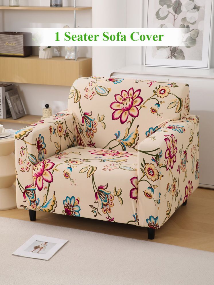     			HOKIPO 1 Seater Polyester Sofa Cover ( Pack of 1 )