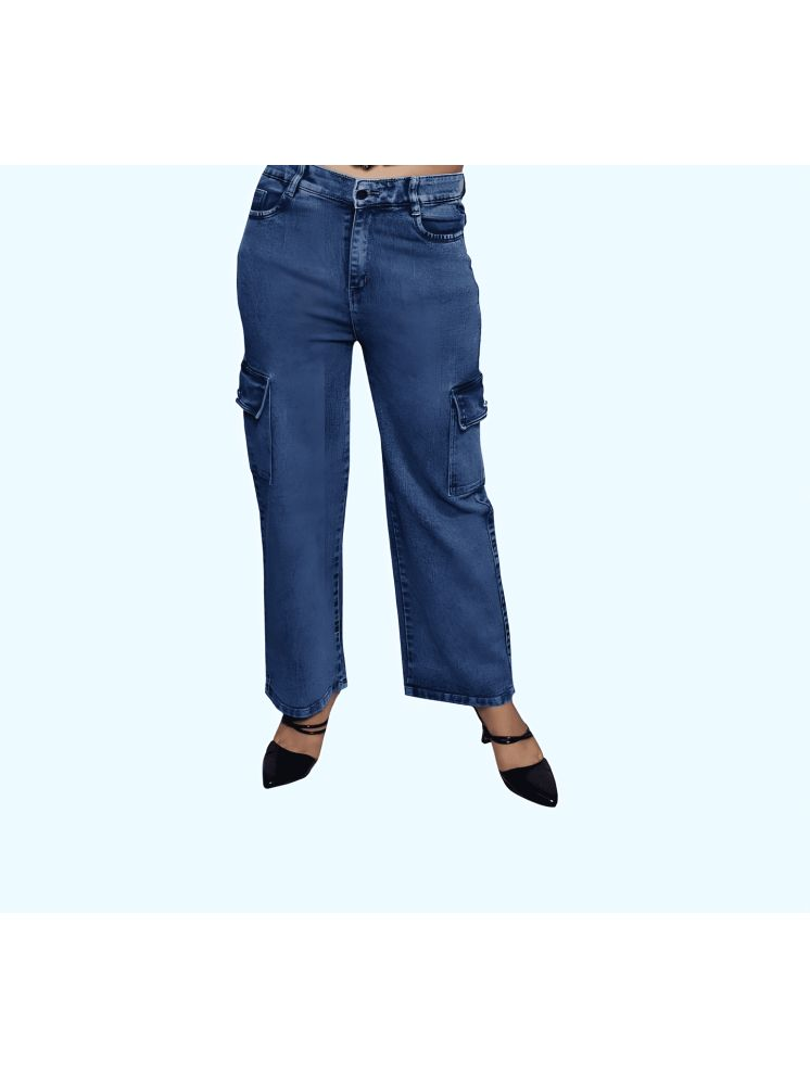     			Perry Collection - DeepBlue Denim Regular Fit Women's Jeans ( Pack of 1 )