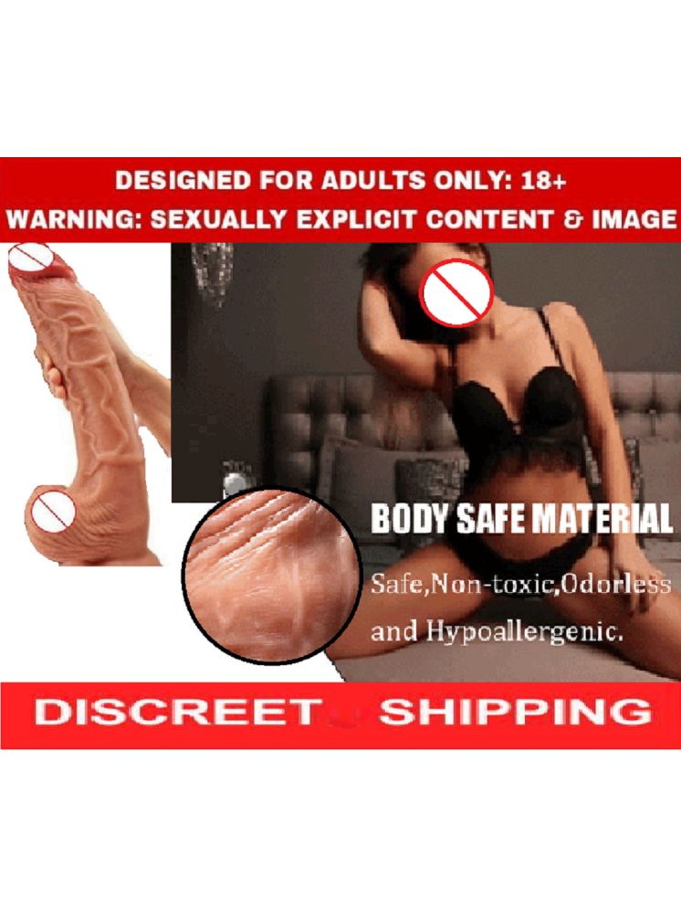     			REALISTIC 12 INCH PREMIUM SILICON SKIN DILDO WITH PERFECT SUCTION CUP & BIG BALLS BY SR ENTERPRISE