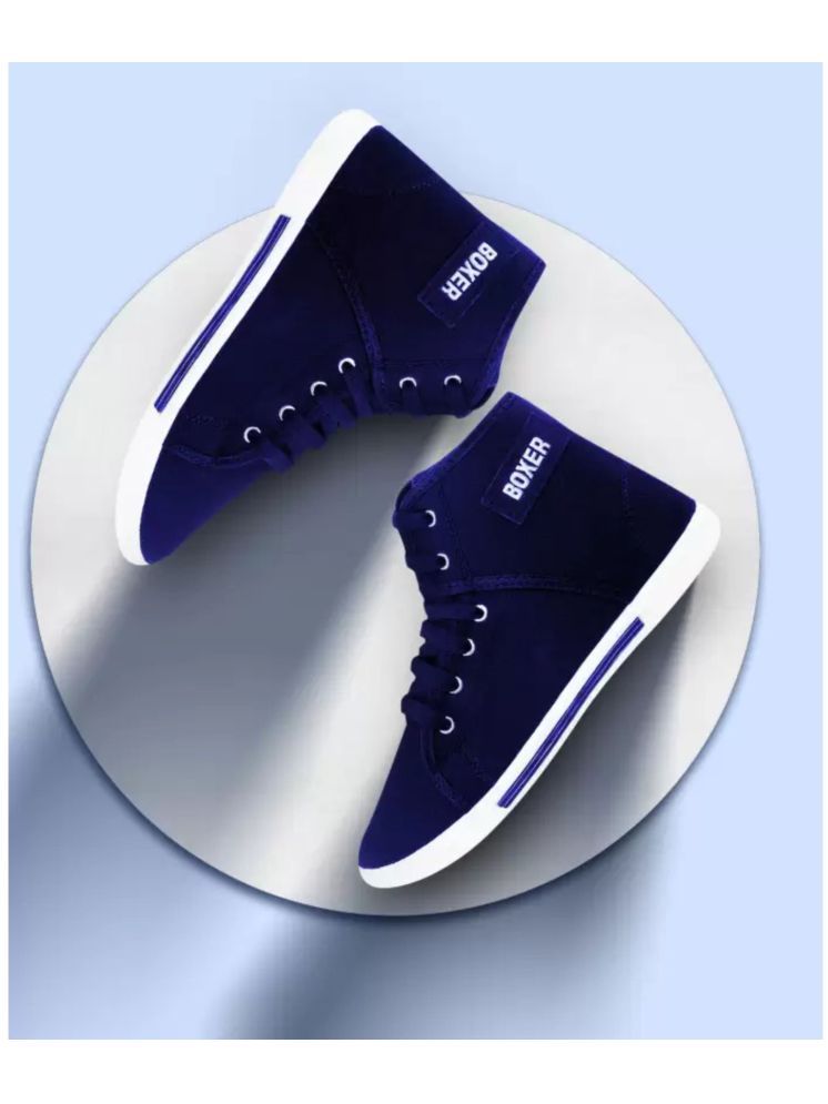     			hotstyle BOXER Blue Men's Sneakers