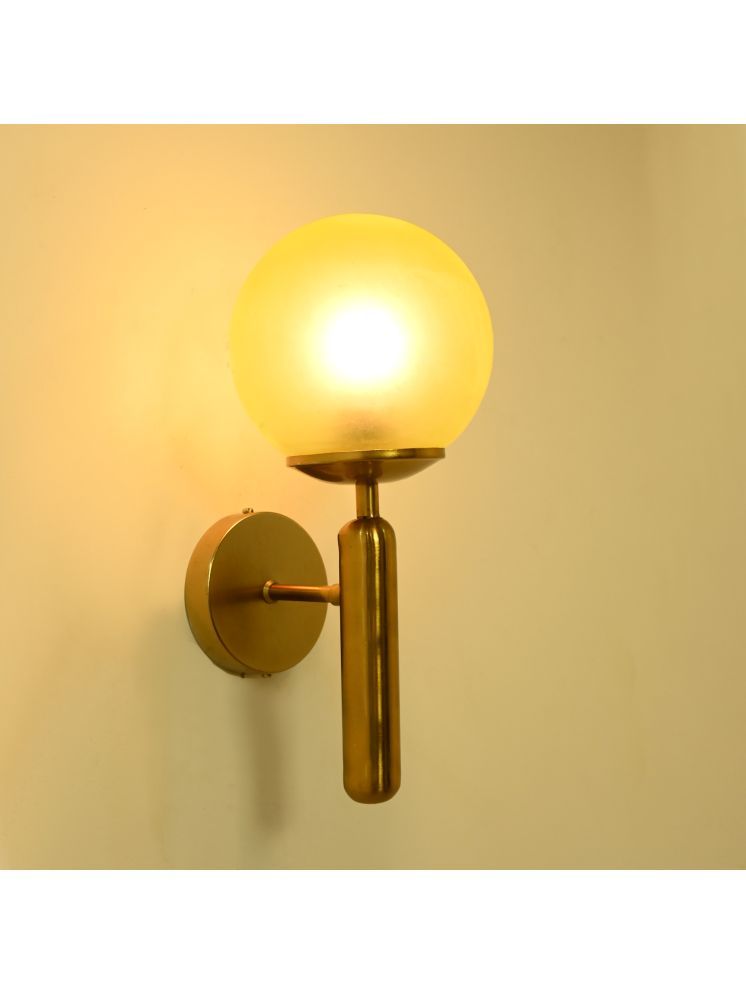     			1st Time Yellow Up Light Wall Lamp ( Pack of 1 )