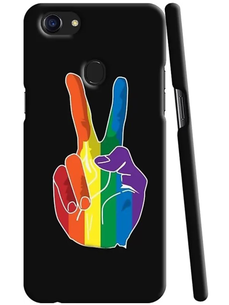     			T4U THINGS4U Multicolor Printed Back Cover Polycarbonate Compatible For Oppo F5 ( Pack of 1 )