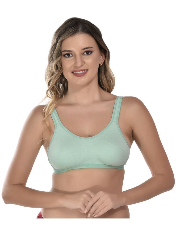     			Viral Girl Cotton Non Padded Women's Everyday Bra ( Green ) VM-JUSTCHILL-LIGHTGREEN