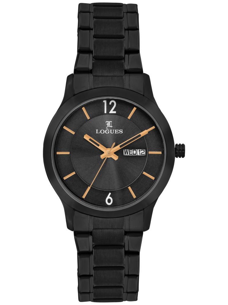     			LOGUES WATCHES Analog Black Dial Men'S Watch | G E 456 Nmd-03 | 3 ATM Water Resistant