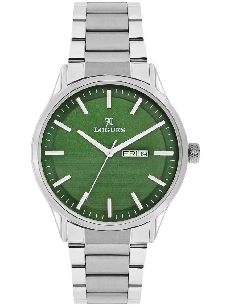     			LOGUES WATCHES Analog Green Dial Men'S Watch | G 4143 Smd-10 | 3 ATM Water Resistant