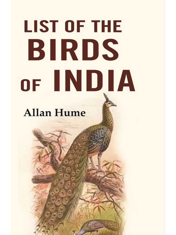     			List of the Birds of India [Hardcover]